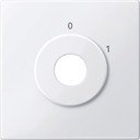 Schneider Electric Merten System M MTN312825 Передняя панель для выключателя с ключом "Вкл/Выкл" (белая)