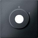 Schneider Electric Merten System M MTN313814 Передняя панель для выключателя с ключом "Вкл/Выкл" (антрацит)