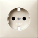 Schneider Electric Merten Artec/Antique MTN2330-4044 Крышка розетки (2P+E, шторки, бежевая)