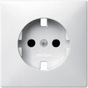 Schneider Electric Merten Artec/Antique MTN2330-4019 Крышка розетки (2P+E, шторки, полярно-белая)