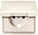 Schneider Electric Merten Artec/Antique MTN2340-4044 Крышка розетки (2P+E, крышка, шторки, бежевая)