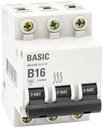 EKF mcb4729-3-16-B Автоматический выключатель 3P 16А (B) 4,5кА ВА 47-29 Basic