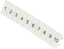 Маркеры для JXB с нумерацией 1-10 (10 шт.) PROxima