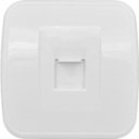 Минск Розетка RJ-45 1-местная, ОП 1А, 120В, белая Basic