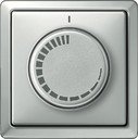 Schneider Electric Merten Artec/Antique MTN566846 Передняя панель для регулирования частоты вращения (стальная)