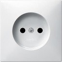 Schneider Electric Merten Artec/Antique MTN2030-4019 Крышка розетки (2P, шторки, полярно-белая)