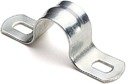 Скоба металлическая двухлапковая d 48-50мм. (50шт.) PROxima