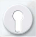 Schneider Electric Merten System M MTN319519 Передняя панель для полуцилиндрических замков (полярно-белая)