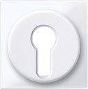 Schneider Electric Merten System M MTN319525 Передняя панель для полуцилиндрических замков (белая)