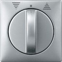 Schneider Electric Merten Artec/Antique MTN319260 Передняя панель для роторного переключателя (трехступенчатая, алюминий)