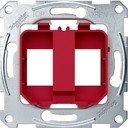 Schneider Electric System M MTN4566-0006 Опорная плата для модульного разъема (красная)