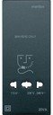 Schneider Electric System M MTN213514 Крышка розетки электробритвы (антрацит)