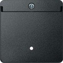 Schneider Electric System M MTN315414 Крышка для выключателя с ключ-картой (подсветка, антрацит)