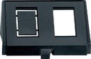 Schneider Electric Merten System M MTN464398 Вставка для модульного разъема (черная)
