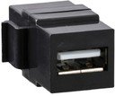 Schneider Electric System M MTN4581-0001 Розетка информационная (1xUSB 2.0, Keystone, механизм, скрытая установка)