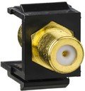 Schneider Electric System M MTN4586-0001 Розетка информационная (1xBNC-F, Keystone, механизм, скрытая установка)