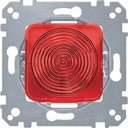 Schneider Electric Merten System M MTN319018 Сигнальная лампа (красная линза, механизм, скрытая установка)
