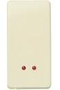ABB Stylo 2101.3 BM Выключатель одноклавишный (10 А, под рамку, с подсветкой с/у, слоновая кость)