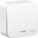 Schneider Electric Blanca BLNVA061121 Выключатель 1-клавишный (6 А, в сборе, о/у, с подсветкой, белый)