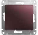 Schneider Electric Glossa GSL001161 Переключатель одноклавишный (10 А, под рамку, с/у, баклажан)