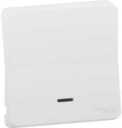 Schneider Electric Mureva Клавиша одиночная MUR39204 (с линзой индикации, белый)