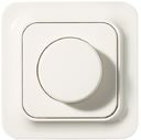 Schneider Electric Merten Artec MTN5137-1244 Светорегулятор поворотно-нажимной (600 Вт, в сборе, возм. упр. с 2х мест, с/у, с возм. о/у, бежевый)