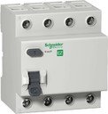 Schneider Electric Easy 9 EZ9R34425 Выключатель дифференциального тока четырехполюсный 25 А 30 мА (тип AC)