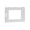 Schneider Electric FAS-01 Рамка 1-постовая (универсальная, в кабель-канал, белый)