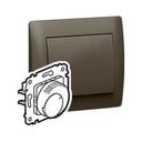 Legrand Galea Life 775684 Терморегулятор поворотный +5…+30°С (5 А, 220 В, под рамку, с/у, бронза)
