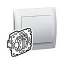 Legrand Galea Life 775869 Выключатель 2-клавишный (10 А, механизм, с/у, с индикацией, серый)