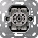 Gira F100 00010700 Переключатель одноклавишный перекрестный (10 А, с возм. подсветки, механизм, скрытая установка)