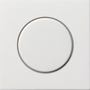 Gira F100 0650112 Крышка для роторного диммера (белая глянцевая)