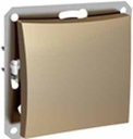 Schneider Electric Дуэт WDE000415 Кнопка Н.О. (10 А, под рамку, скрытая установка, шампань)
