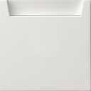 Gira F100 0140112 Выключатель для кюч-карты (10 А, поле для надписи, индикация, под рамку, скрытая установка, белый глянцевый)