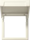 Gira System55 265801 Рамка монтажная для E22 (крышка, кремовая глянцевая)