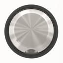 ABB Sky Moon 2CLA860700A1501 Накладка для кабельного вывода/кнопки со шнурком (хром/черное стекло)