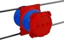 ДКС 59393U DKC Универсальная установочная коробка для заливки в бетон,90х71,h110