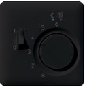 Jung CD500 CDFTR231PLSW Крышка для терморегулятора (черная)