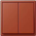 Jung Le Corbusier LC99532110 Клавиша двойная (l’ocre rouge)