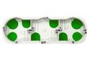 Schneider Electric IMT35031 КОРОБКА MULTIFIX AIR 67x40 3-ая СКР.УСТ.