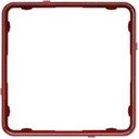 Jung CD plus CDP81RTM Декоративный элемент (красный металлик)