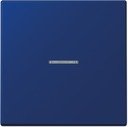 Jung Le Corbusier LC990KO54320T Клавиша одиночная с окошком (bleu outremer foncé)