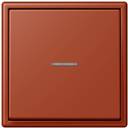 Jung Le Corbusier LC990KO532110 Клавиша одиночная с окошком (l’ocre rouge)