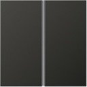 Jung LS AL2402TSAAN Комплект клавиш 2 группы для кнопочного модуля (антрацит)