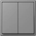 Jung Le Corbusier LC99532011 Клавиша двойная (gris 31)