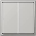 Jung Le Corbusier LC99532013 Клавиша двойная (gris clair 31)