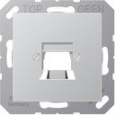 Jung A500 A569-15NWEAL Крышка розетки телефонной/компьютерной (RJ11/RJ45, алюминий)