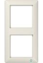 Jung ABAS500 ABAS582N Рамка 2-постовая (универсальная, антибактериальная, слоновая кость)