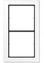 Jung FD-design FD982WW Рамка 2-постовая (универсальная, белая)