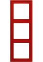 Jung Le Corbusier LC98332090 Рамка 3-постовая (универсальная, rouge vermillon 31)